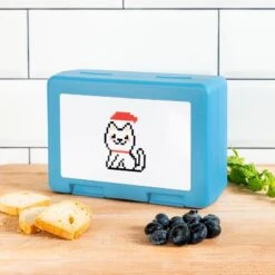 Premier Home Living Shop 29 '8-BIT CHRISTMAS CAT' Lunchbox | Spreadshirt