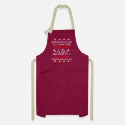 Premier Home Living Shop -Premier Home Living Shop all iwant for christmas is to run over reindeer artisan apron 1