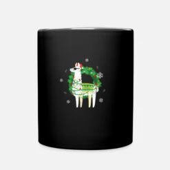 'Alpaca Lama Christmas Funny Cool Gift' Mug | Spreadshirt -Premier Home Living Shop alpaca lama christmas funny cool gift mug 2