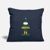 'Anti Christmas Elf Gift' Pillowcase 17,3'' X 17,3'' (45 X 45 Cm) | Spreadshirt -Premier Home Living Shop anti christmas elf gift pillowcase 173 x 173 45 x 45 cm