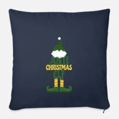 'Anti Christmas Elf Gift' Pillowcase 17,3'' X 17,3'' (45 X 45 Cm) | Spreadshirt -Premier Home Living Shop anti christmas elf gift pillowcase 173 x 173 45 x 45 cm 3