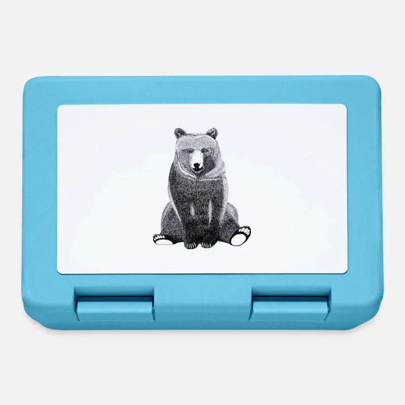 'Bear Cute Picture Kids Christmas Animals' Lunchbox | Spreadshirt 5 'Bear Cute Picture Kids Christmas Animals' Lunchbox | Spreadshirt - Image 3