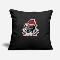 'Bull Terrier Christmas' Pillowcase 17,3'' X 17,3'' (45 X 45 Cm) | Spreadshirt