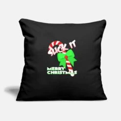 'Candy Cane Christmas' Pillowcase 17,3'' X 17,3'' (45 X 45 Cm) | Spreadshirt
