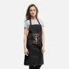 'Candy Cane Stripes | Mistletoe Kiss | Snow Christmas' Apron | Spreadshirt