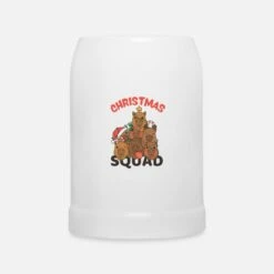 'Capybara Christmas Tree Christmas Squad Capybaras' Beer Mug | Spreadshirt