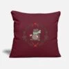 'Christmas Advent Wreath Pillow Gift' Pillowcase 17,3'' X 17,3'' (45 X 45 Cm) | Spreadshirt -Premier Home Living Shop christmas advent wreath pillow gift sofa pillow with filling 45cm x 45cm