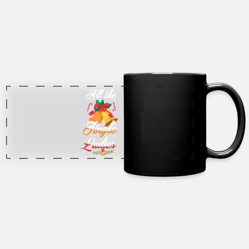 'Christmas All The Jingle Ladies' Panoramic Mug | Spreadshirt 4 'Christmas All The Jingle Ladies' Panoramic Mug | Spreadshirt - Image 2