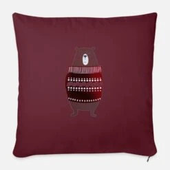 'Christmas Bear' Pillowcase 17,3'' X 17,3'' (45 X 45 Cm) | Spreadshirt 9 'Christmas Bear' Pillowcase 17,3'' X 17,3'' (45 X 45 Cm) | Spreadshirt -Premier Home Living Shop christmas bear pillowcase 173 x 173 45 x 45 cm 3