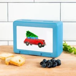 'Christmas Car - Merry Christmas' Lunchbox | Spreadshirt