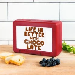 'Christmas Chocolate - Funny Sayings' Lunchbox | Spreadshirt