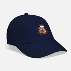 BEECHFIELD 'Christmas Cool Capybara Santa Claus Advent Wreath' Organic Baseball Cap | Spreadshirt