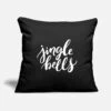 'Christmas Jingle Bells Christmas Xmas Gift' Pillowcase 17,3'' X 17,3'' (45 X 45 Cm) | Spreadshirt -Premier Home Living Shop christmas jingle bells christmas xmas gift pillowcase 173 x 173 45 x 45 cm