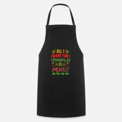 'Christmas Money Gift' Apron | Spreadshirt -Premier Home Living Shop christmas money gift apron 5
