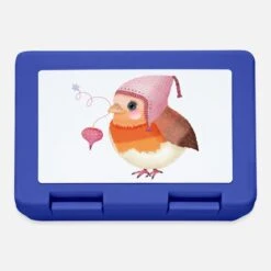 'Christmas Robin' Lunchbox | Spreadshirt -Premier Home Living Shop christmas robin lunchbox 2