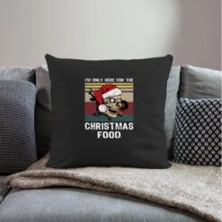 'Christmas Rocker Xmas Skull Santa Claus' Sofa Pillow With Filling 45cm X 45cm | Spreadshirt -Premier Home Living Shop christmas rocker xmas skull santa claus pillowcase 173 x 173 45 x 45 cm 1