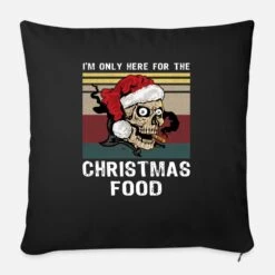 'Christmas Rocker Xmas Skull Santa Claus' Sofa Pillow With Filling 45cm X 45cm | Spreadshirt -Premier Home Living Shop christmas rocker xmas skull santa claus pillowcase 173 x 173 45 x 45 cm 3