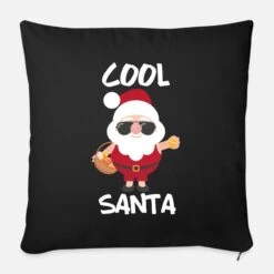 'Christmas Santa Claus Santa Claus Gift' Pillowcase 17,3'' X 17,3'' (45 X 45 Cm) | Spreadshirt -Premier Home Living Shop christmas santa claus santa claus gift pillowcase 173 x 173 45 x 45 cm 3