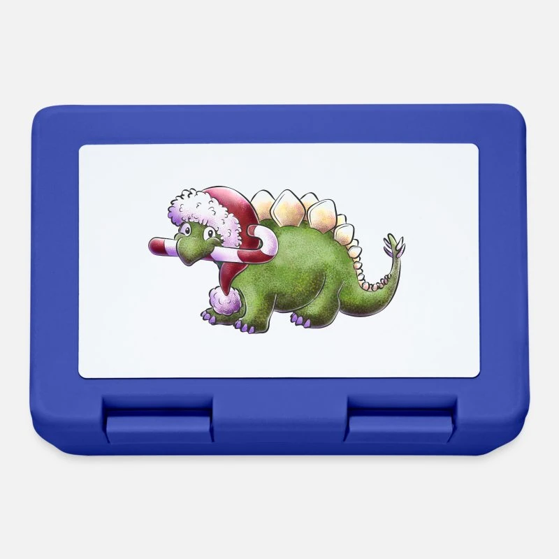 'Christmas Stegosaurus' Lunchbox | Spreadshirt 5 'Christmas Stegosaurus' Lunchbox | Spreadshirt - Image 3