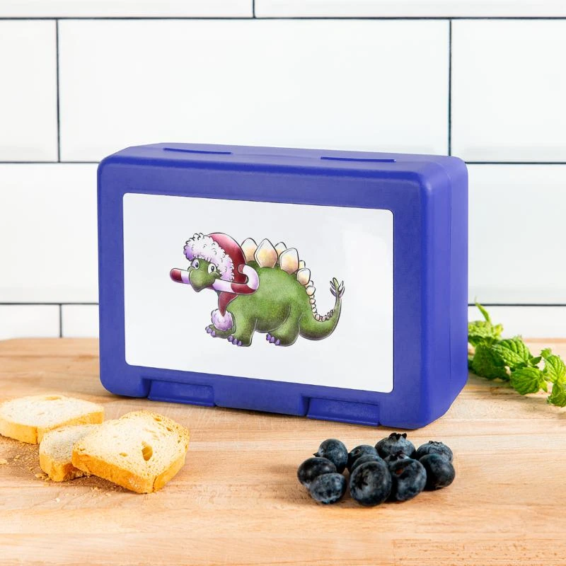 'Christmas Stegosaurus' Lunchbox | Spreadshirt 3 'Christmas Stegosaurus' Lunchbox | Spreadshirt