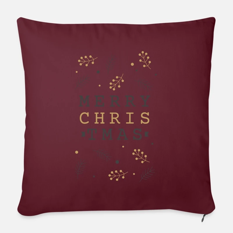 'Christmas Tree Branches' Pillowcase 17,3'' X 17,3'' (45 X 45 Cm) | Spreadshirt 6 'Christmas Tree Branches' Pillowcase 17,3'' X 17,3'' (45 X 45 Cm) | Spreadshirt - Image 4