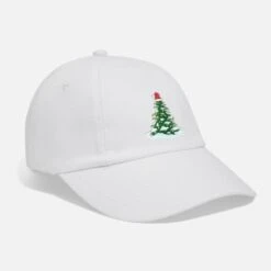 BEECHFIELD 'Christmas Tree With Christmas Hat' Organic Baseball Cap | Spreadshirt