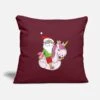 'Christmas Unicorn' Pillowcase 17,3'' X 17,3'' (45 X 45 Cm) | Spreadshirt -Premier Home Living Shop christmas unicorn pillowcase 173 x 173 45 x 45 cm 4