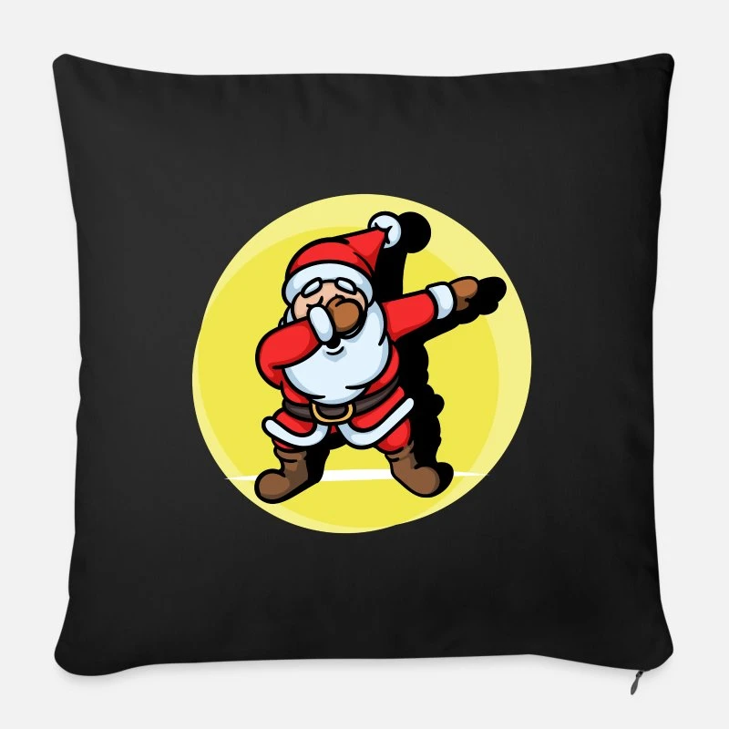 'Cool Dab Dabbing Santa Claus Xmas Christmas' Pillowcase 17,3'' X 17,3'' (45 X 45 Cm) | Spreadshirt 6 'Cool Dab Dabbing Santa Claus Xmas Christmas' Pillowcase 17,3'' X 17,3'' (45 X 45 Cm) | Spreadshirt - Image 4