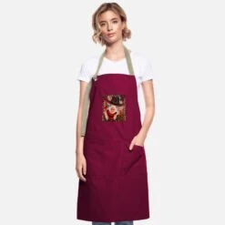 'Cowboy Pig Christmas' Artisan Apron | Spreadshirt