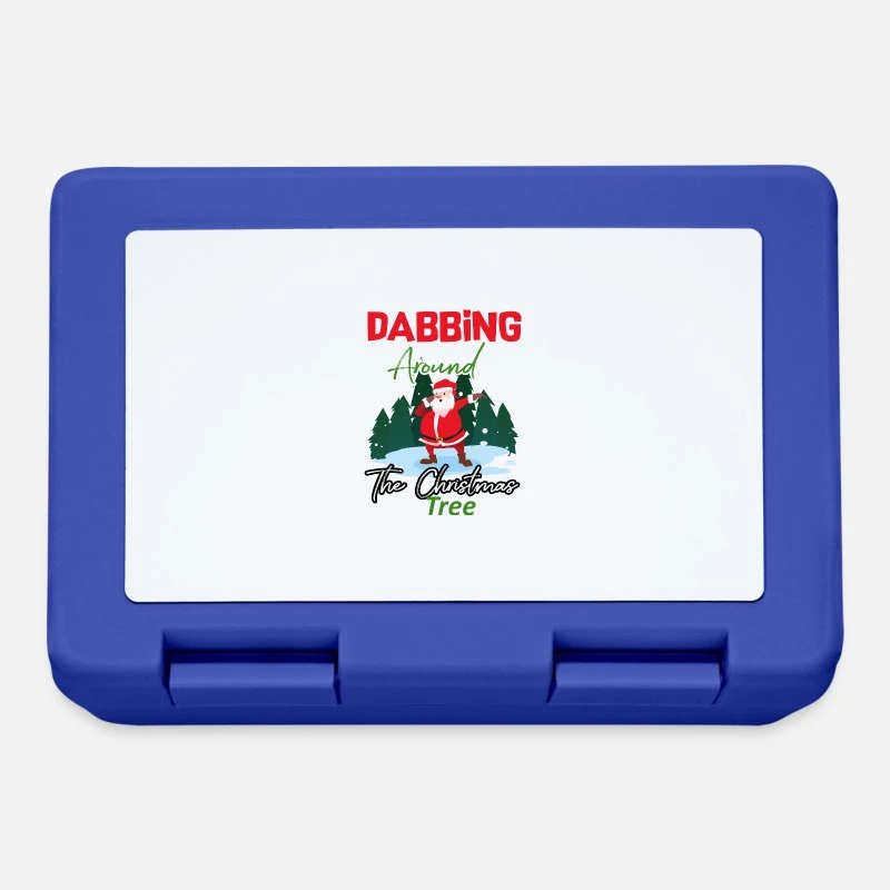 'Dab Santa Gift Christmas Christmas Dabb' Lunchbox | Spreadshirt 5 'Dab Santa Gift Christmas Christmas Dabb' Lunchbox | Spreadshirt - Image 3