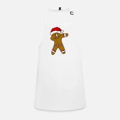 Premier® 'Dabbing Gingerbread Funny Xmas Holiday Christmas' Children's Apron | Spreadshirt