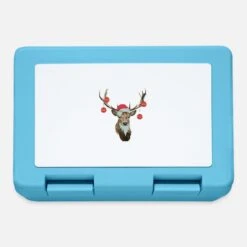 'Deer Christmas Shirt Best Gift Deer Fan' Lunchbox | Spreadshirt -Premier Home Living Shop deer christmas shirt best gift deer fan lunchbox 2