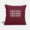 'Doctor Who Ugly Christmas Design' Sofa Pillow With Filling 45cm X 45cm | Spreadshirt -Premier Home Living Shop doctor who ugly christmas design sofa pillow with filling 45cm x 45cm