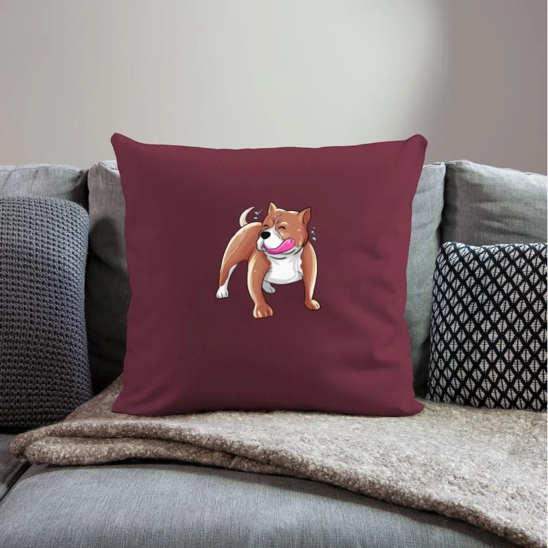 'Dog Boxer Gift Christmas Animal Love Dachshund' Pillowcase 17,3'' X 17,3'' (45 X 45 Cm) | Spreadshirt 4 'Dog Boxer Gift Christmas Animal Love Dachshund' Pillowcase 17,3'' X 17,3'' (45 X 45 Cm) | Spreadshirt - Image 2