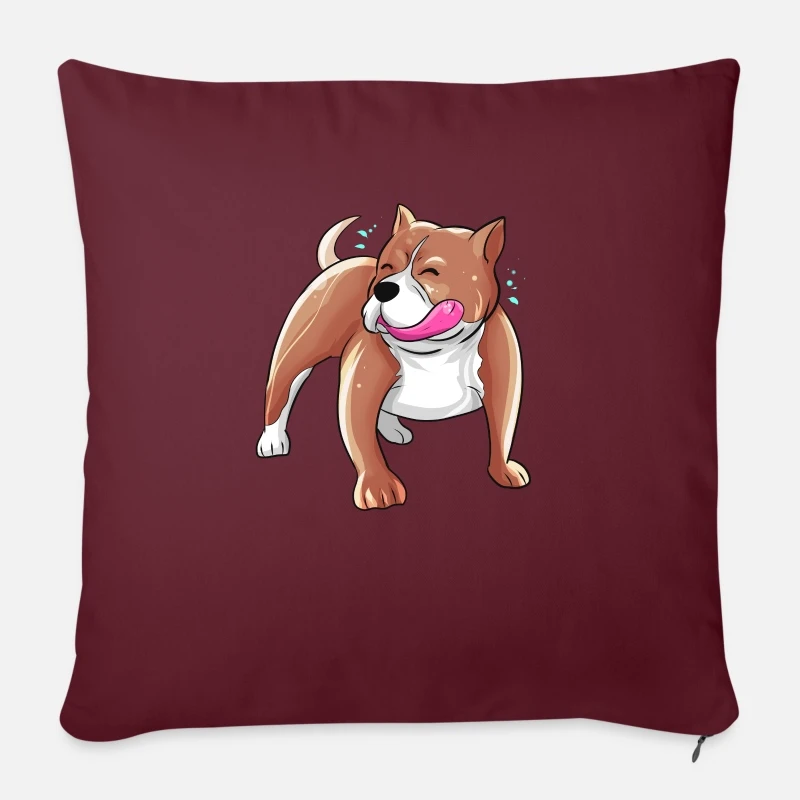 'Dog Boxer Gift Christmas Animal Love Dachshund' Pillowcase 17,3'' X 17,3'' (45 X 45 Cm) | Spreadshirt 6 'Dog Boxer Gift Christmas Animal Love Dachshund' Pillowcase 17,3'' X 17,3'' (45 X 45 Cm) | Spreadshirt - Image 4
