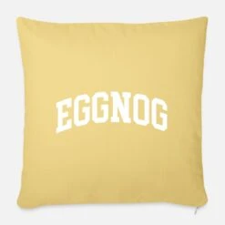 'Eggnog Christmas Retro College University' Sofa Pillow With Filling 45cm X 45cm | Spreadshirt 9 'Eggnog Christmas Retro College University' Sofa Pillow With Filling 45cm X 45cm | Spreadshirt -Premier Home Living Shop eggnog christmas retro college university sofa pillow with filling 45cm x 45cm 3