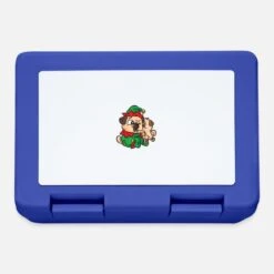 'Eleven Pugs Cuddle Christmas Dress' Lunchbox | Spreadshirt -Premier Home Living Shop eleven pugs cuddle christmas dress lunchbox 2