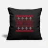 'Fitness - Ugly Christmas Sweater' Pillowcase 17,3'' X 17,3'' (45 X 45 Cm) | Spreadshirt -Premier Home Living Shop fitness ugly christmas sweater pillowcase 173 x 173 45 x 45 cm