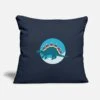 'Funny Christmas Dino T-shirt | Gift Ideas' Pillowcase 17,3'' X 17,3'' (45 X 45 Cm) | Spreadshirt