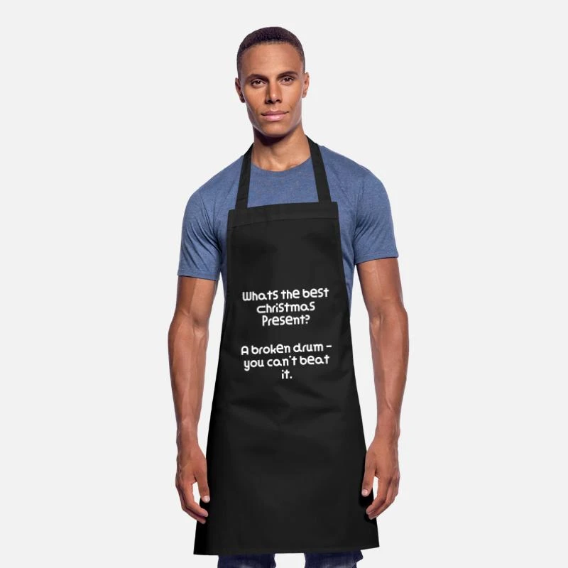 'Funny Christmas Joke Whats The Best Christmas' Apron | Spreadshirt 4 'Funny Christmas Joke Whats The Best Christmas' Apron | Spreadshirt - Image 2