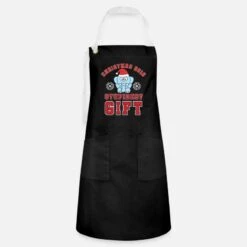 'Funny White Elephant Secret Santa Christmas' Artisan Apron | Spreadshirt 7 'Funny White Elephant Secret Santa Christmas' Artisan Apron | Spreadshirt -Premier Home Living Shop funny white elephant secret santa christmas apron 2