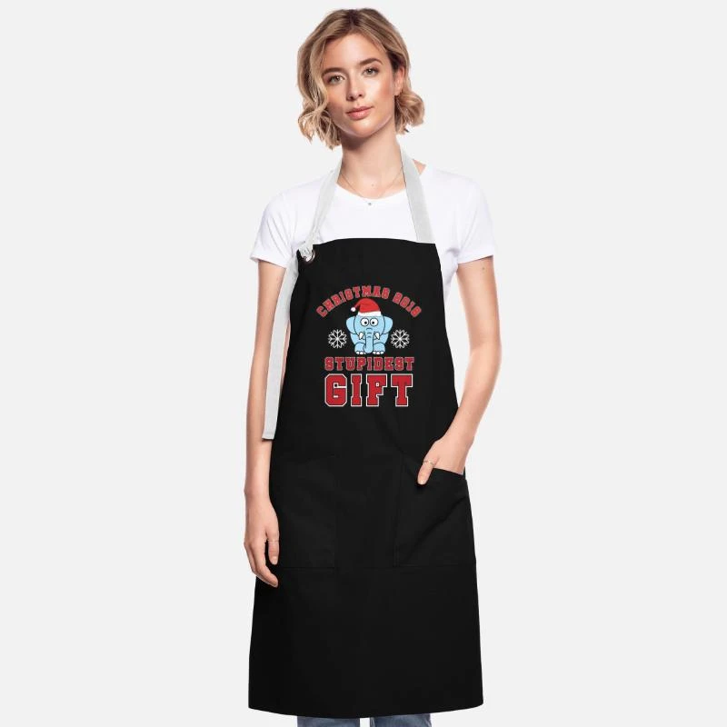 'Funny White Elephant Secret Santa Christmas' Artisan Apron | Spreadshirt 3 'Funny White Elephant Secret Santa Christmas' Artisan Apron | Spreadshirt