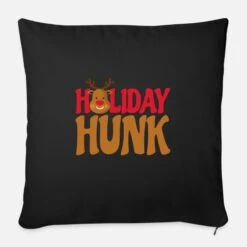 'Gift Christmas Rudolph' Pillowcase 17,3'' X 17,3'' (45 X 45 Cm) | Spreadshirt -Premier Home Living Shop gift christmas rudolph sofa pillow with filling 45cm x 45cm 3