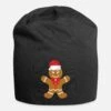 Build Your Brand 'Gingerbread Christmas Gingerbread Man Pastry Heart' Beanie | Spreadshirt -Premier Home Living Shop gingerbread christmas gingerbread man pastry heart beanie