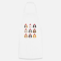 'Guinea Pig Christmas Santa Claus Hat' Apron | Spreadshirt -Premier Home Living Shop guinea pig christmas santa claus hat apron 5