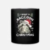 'I Want A Raccoon For Christmas Cute Raccoon' Mug | Spreadshirt -Premier Home Living Shop i want a raccoon for christmas cute raccoon mug