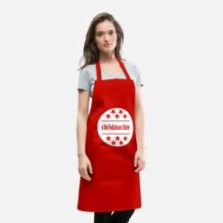 'Kitchen Apron Christmas, Tip Christmas Gift' Apron | Spreadshirt