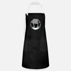 'Knecht Ruprecht In Paper Cut Style Christmas' Artisan Apron | Spreadshirt -Premier Home Living Shop knecht ruprecht in paper cut style christmas apron 2