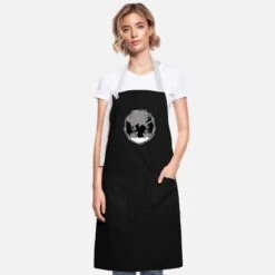 'Knecht Ruprecht In Paper Cut Style Christmas' Artisan Apron | Spreadshirt