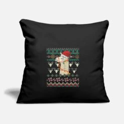 'Lama Christmas Alpaca Animal Camel Christmas' Pillowcase 17,3'' X 17,3'' (45 X 45 Cm) | Spreadshirt